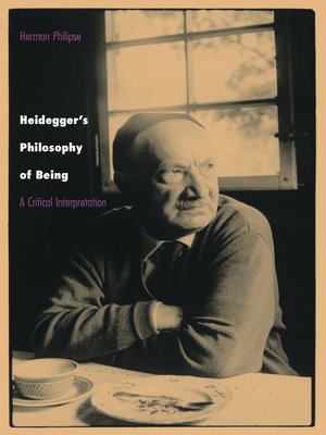 cover image of Heidegger's Philosophy of Being